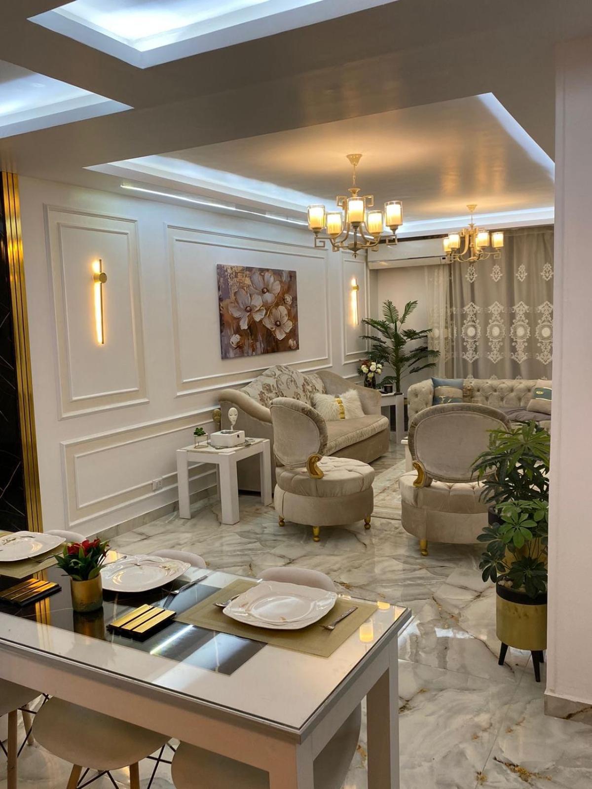 Madinaty -luxury In B8 مدينتي - شقه فندقيه غرفتين *